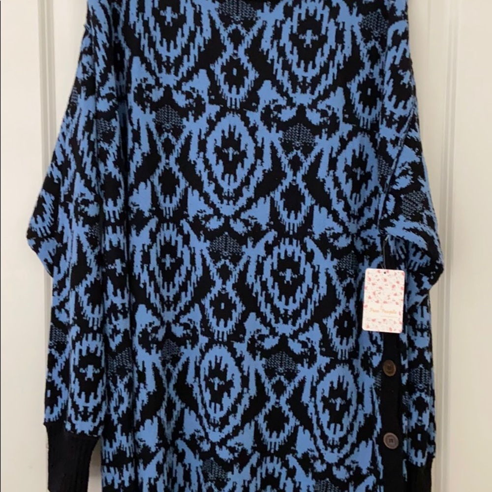 Trendy Free People mid length knitted dress NWT
